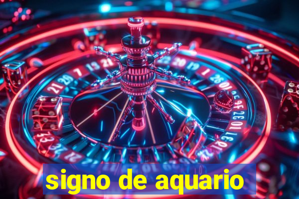 signo de aquario